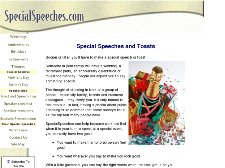 www.specialspeeches.com