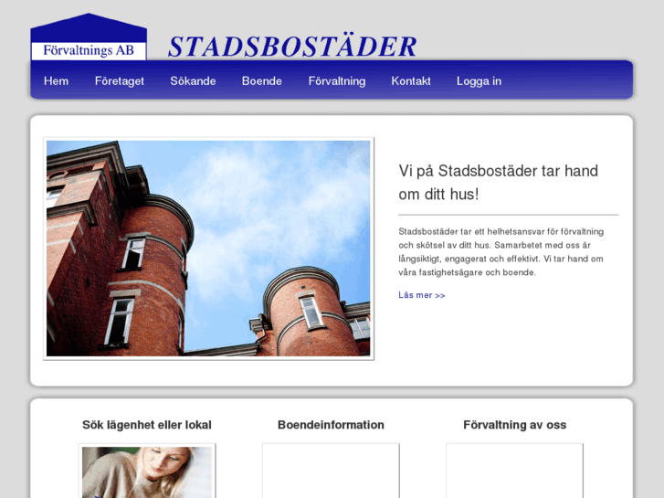 www.stadsbostad.se