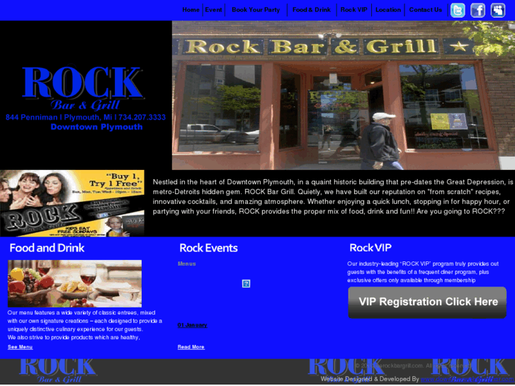 www.therockbargrill.com