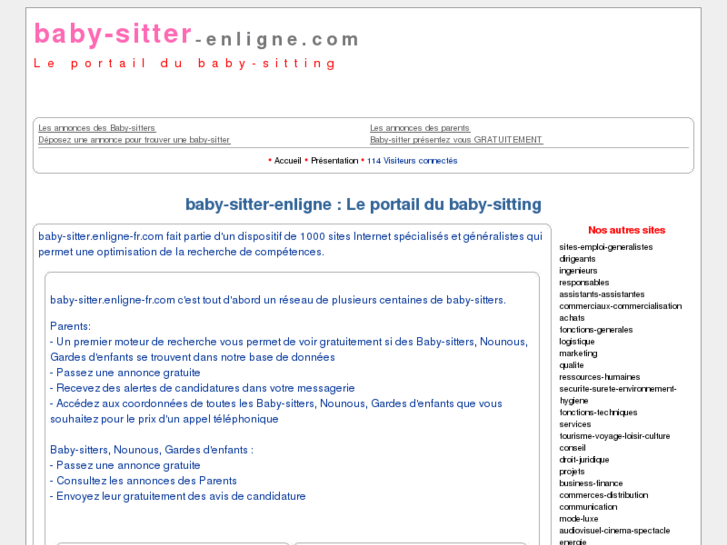 www.baby-sitter-enligne.com