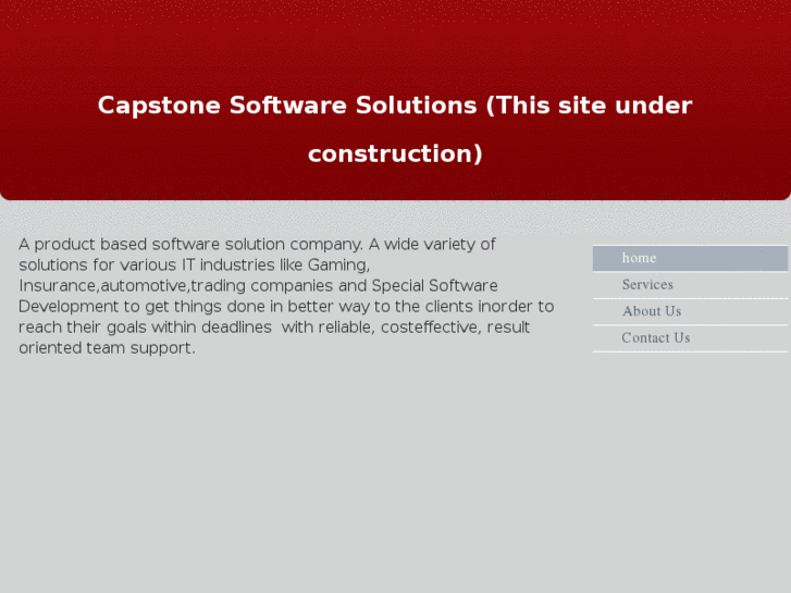 www.capstonesoftwaresolutions.com