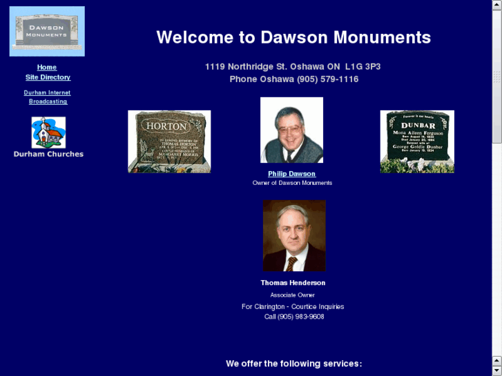 www.dawsonmonuments.com