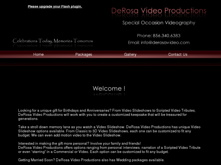 www.derosaproductions.com