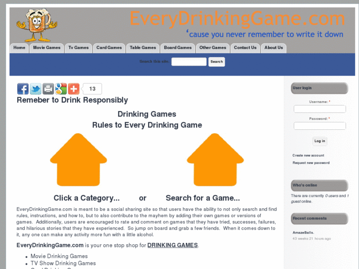 www.everydrinkinggame.com