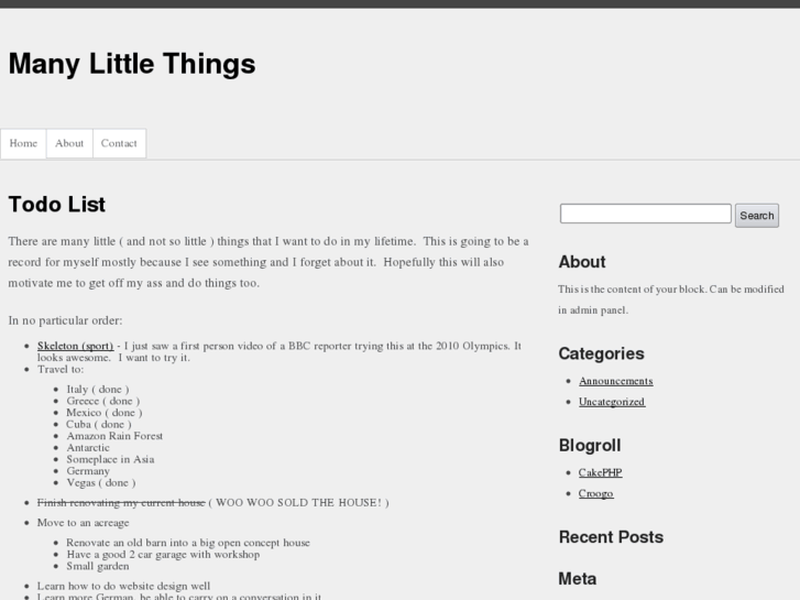 www.manylittlethings.org