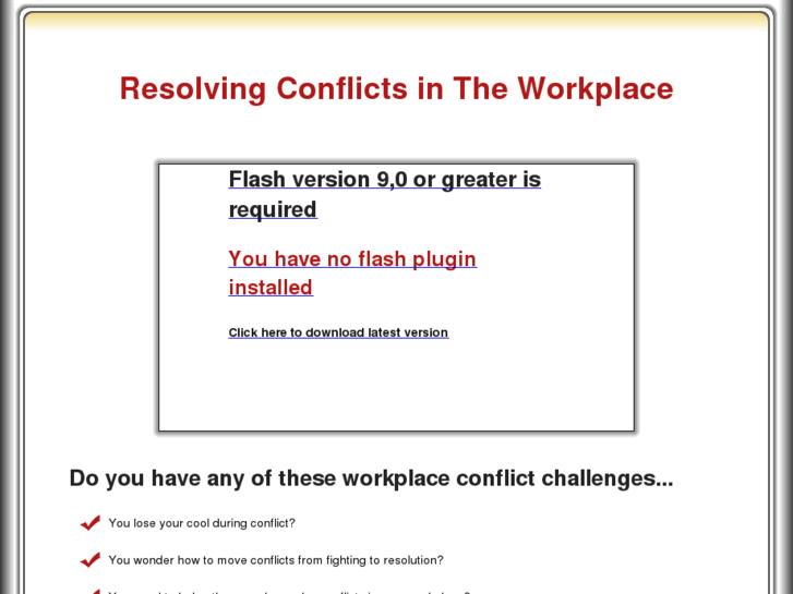 www.resolvingconflictsintheworkplace.com