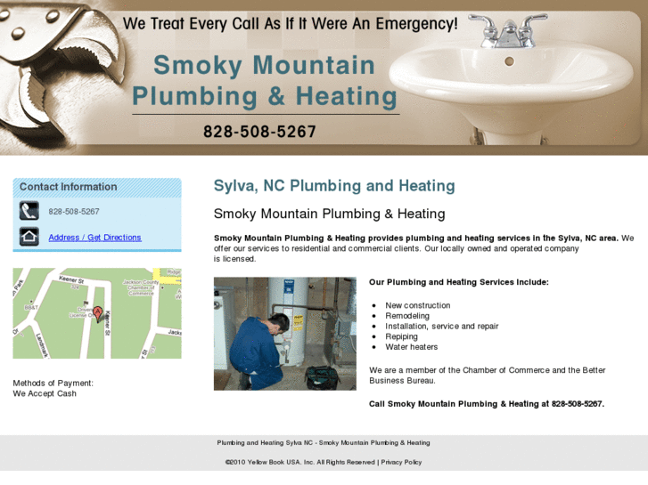 www.smokymountainplumbingandheating.com