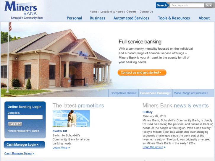 www.theminersbank.com