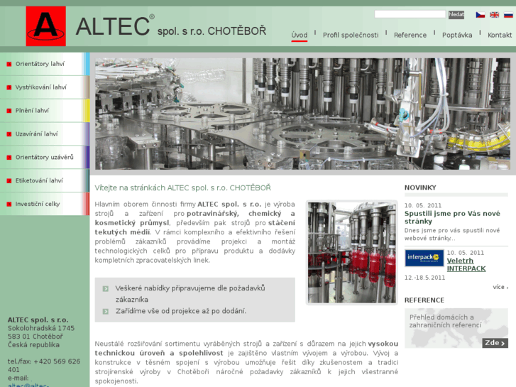 www.altec-chotebor.cz