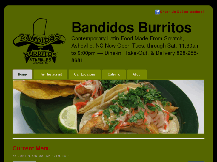 www.bandidosburritosasheville.com