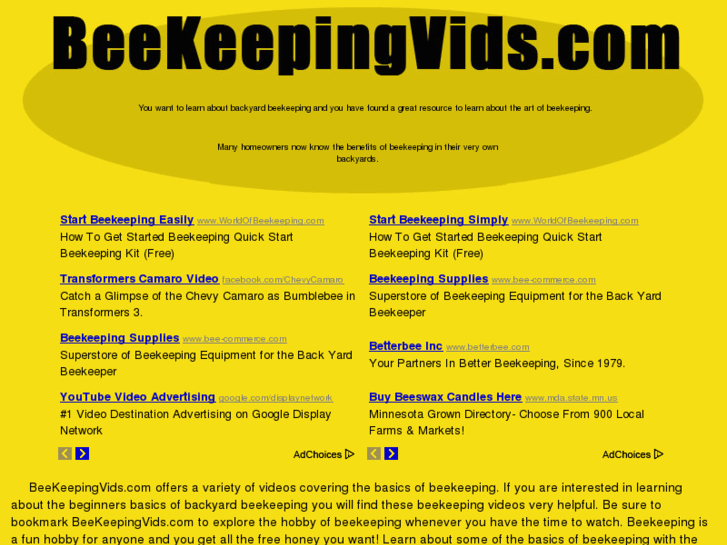 www.beekeepingvids.com