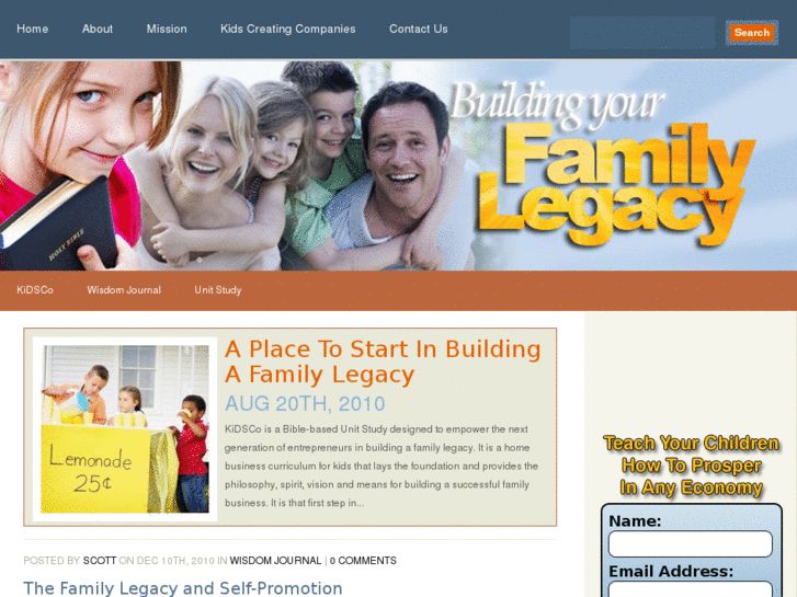 www.buildingyourfamilylegacy.com