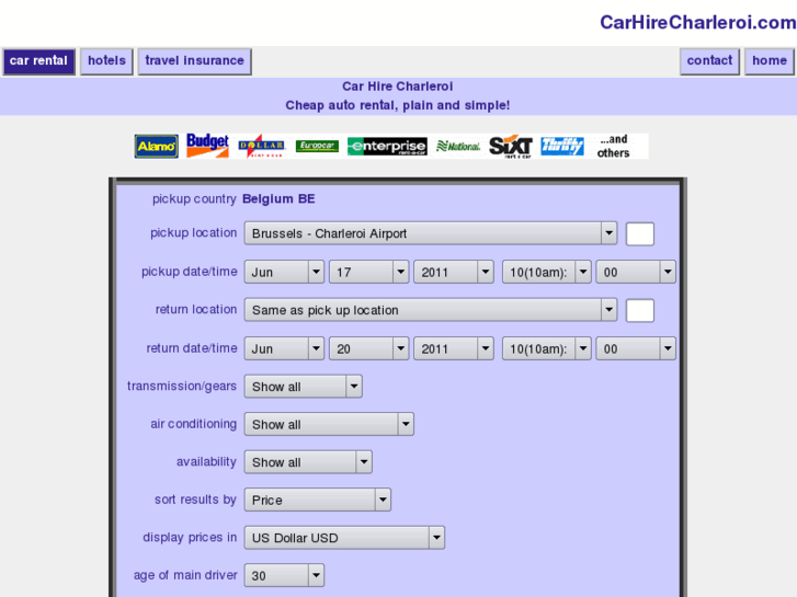 www.carhirecharleroi.com