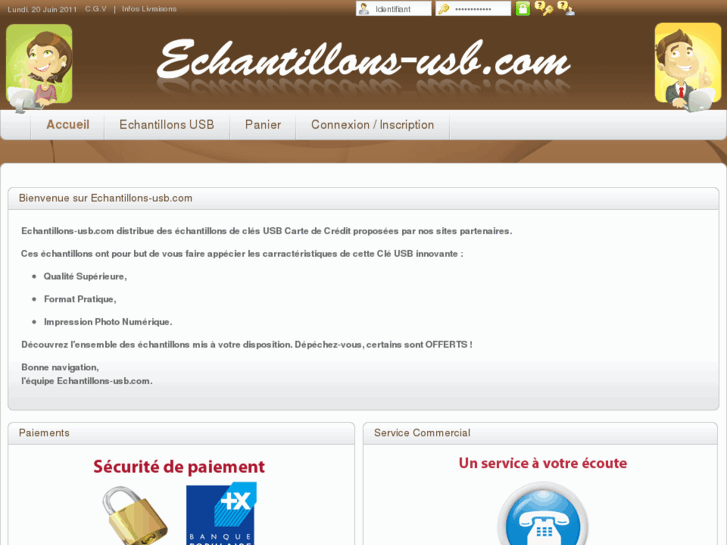 www.echantillons-usb.com