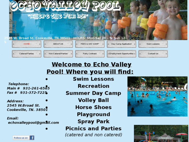 www.echovalleyswimmingpool.com