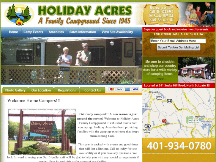 www.holidayacrescampground.com