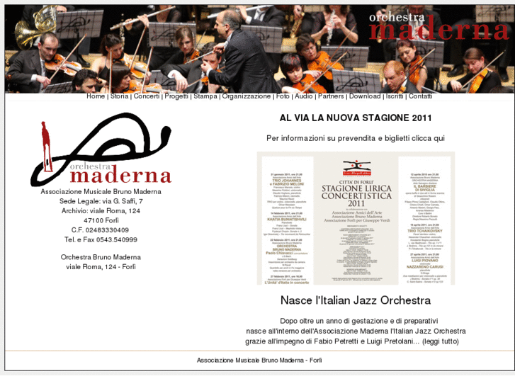 www.orchestramaderna.it