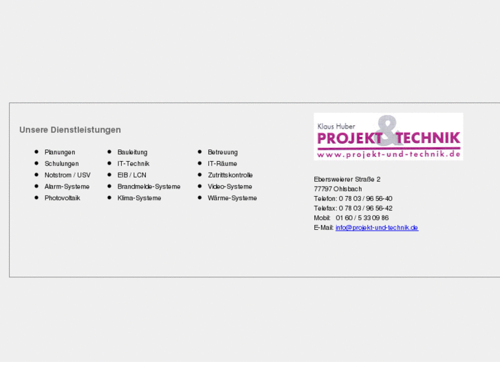 www.projekt-und-technik.com