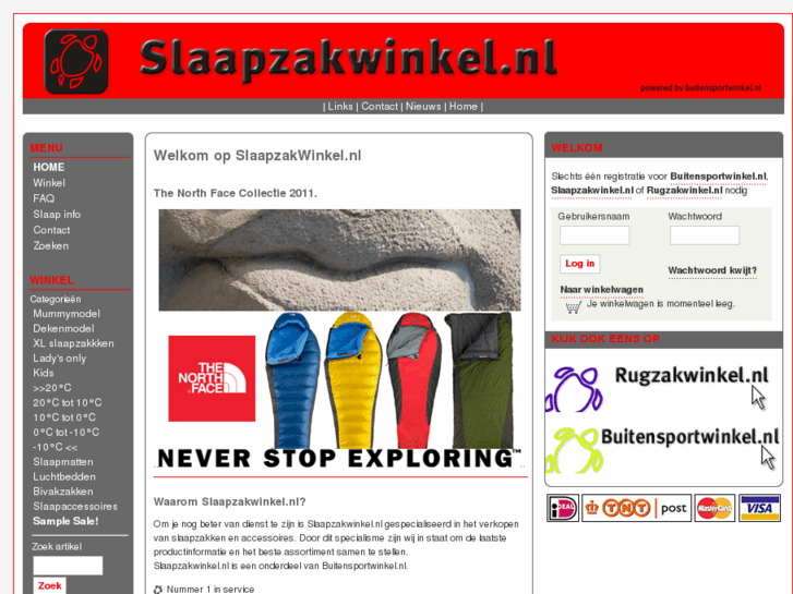 www.slaapzakwinkel.nl