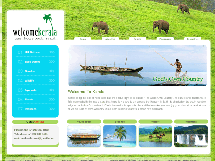 www.welcomekerala.com