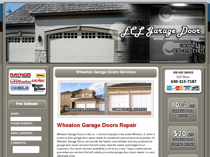 www.wheatongaragedoors.com