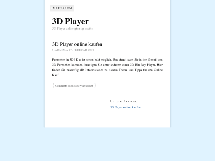 www.3dplayer.org