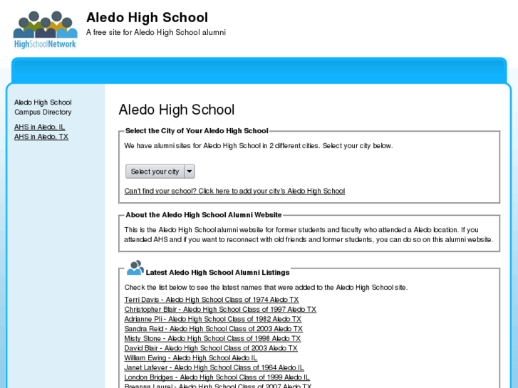 www.aledohighschool.net