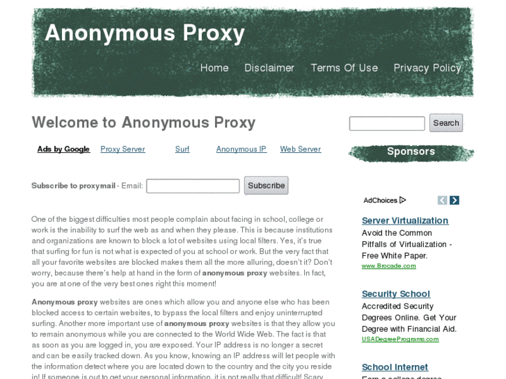 www.anonymousproxy.co.in