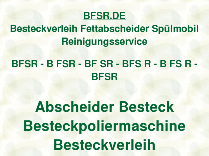 www.bfsr.de