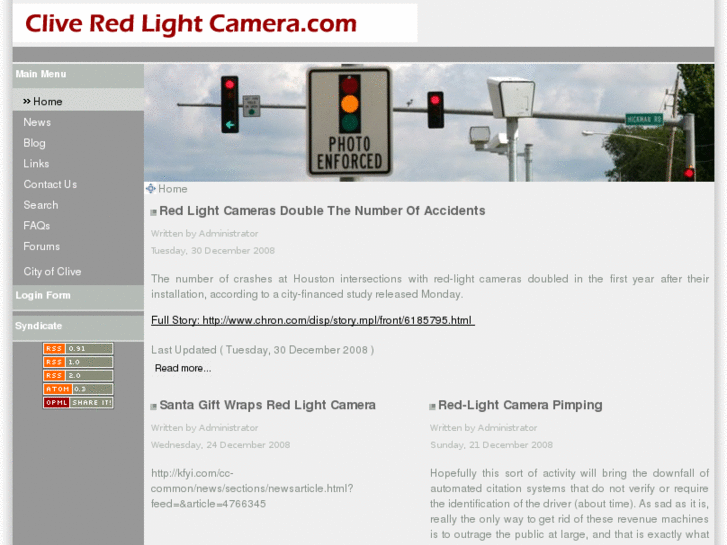 www.cliveredlightcamera.com