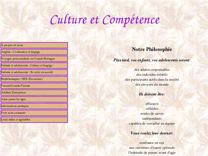 www.cultureetcompetence.com