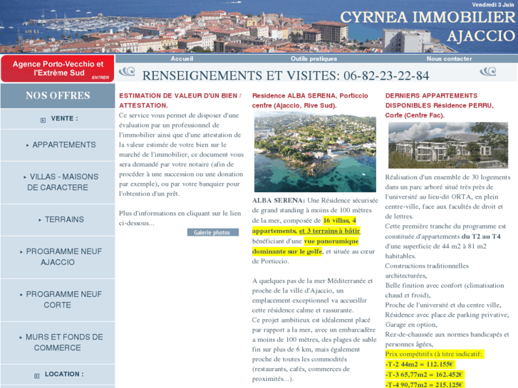 www.cyrnea-immobilier.com