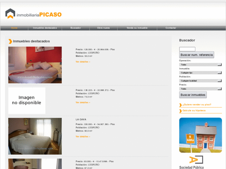 www.inmobiliariapicaso.com