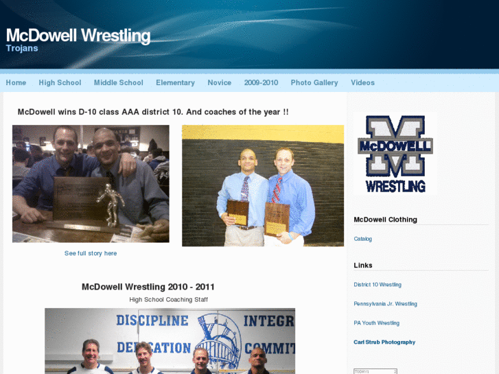www.mcdowellwrestling.com