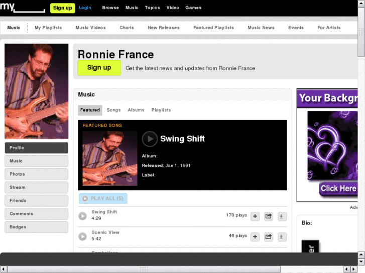 www.ronniefrance.com