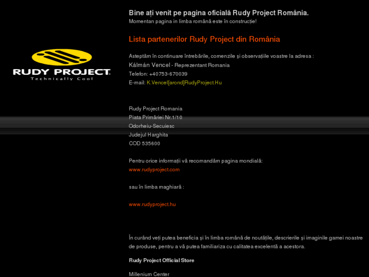 www.rudyproject.ro