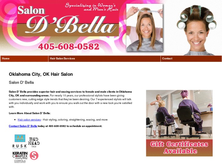 www.salondbellabeautysalonokc.com