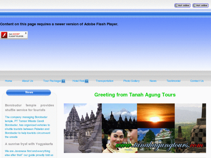 www.tanahagungtours.com