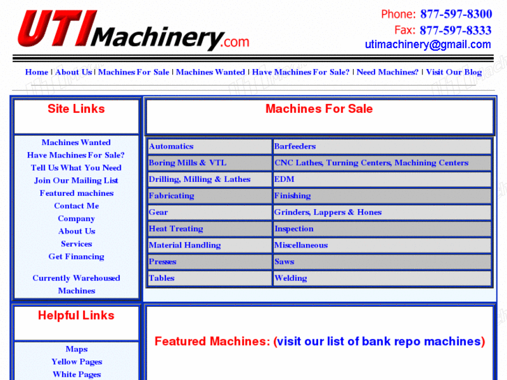 www.utimachinery.com