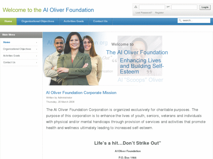 www.aloliverfoundation.org