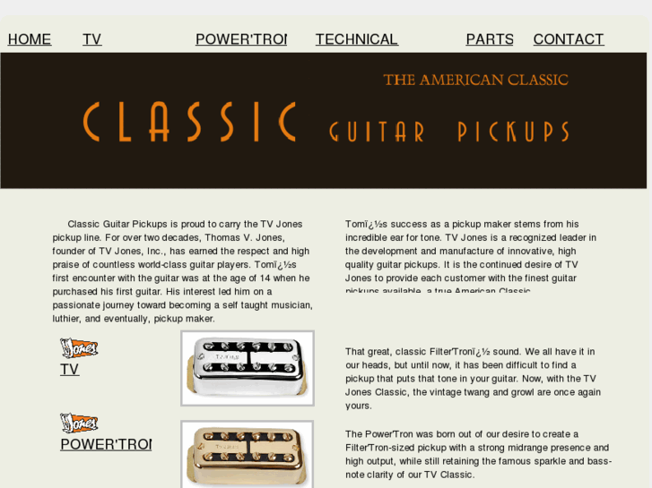 www.classicguitarpickups.com