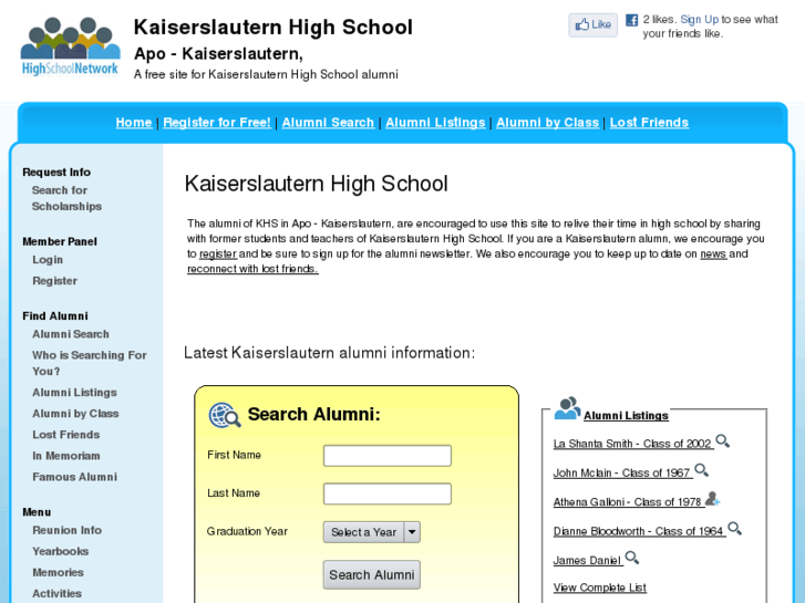 www.kaiserslauternhighschool.com