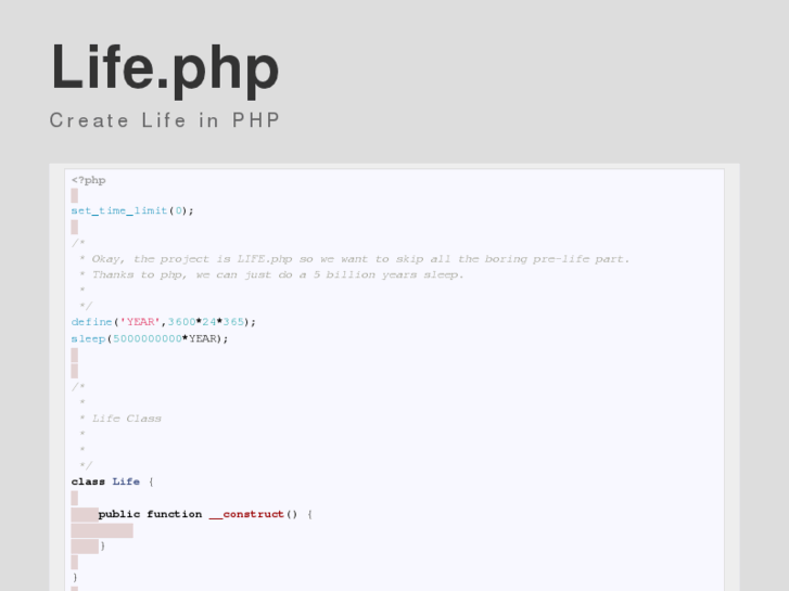 www.lifedotphp.com