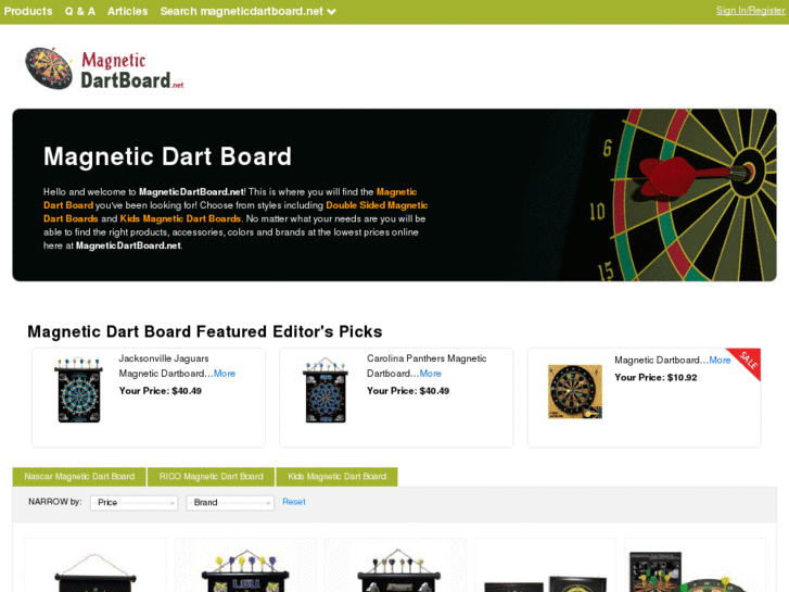 www.magneticdartboard.net