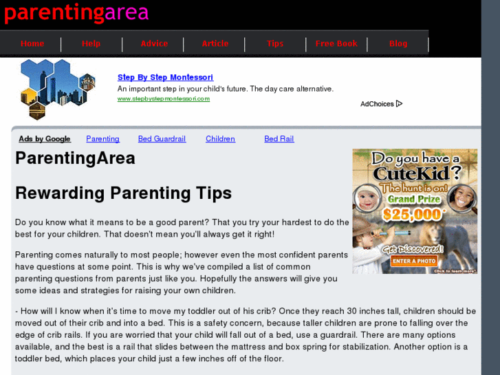 www.parentingarea.com