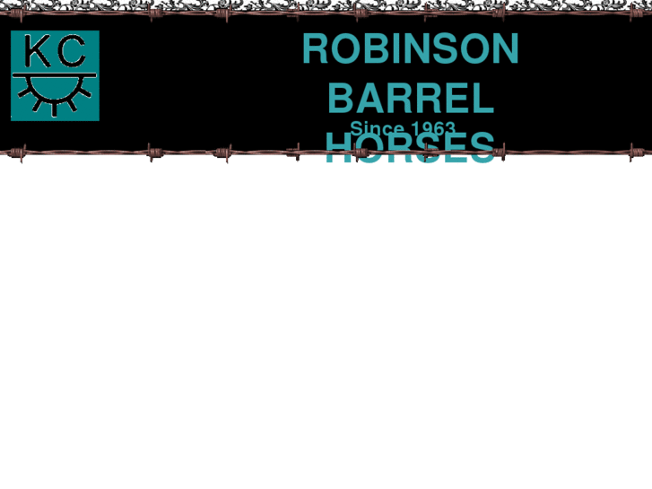 www.robinsonbarrelhorses.com