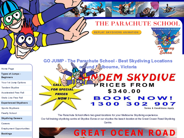 www.skydivingvictoria.com