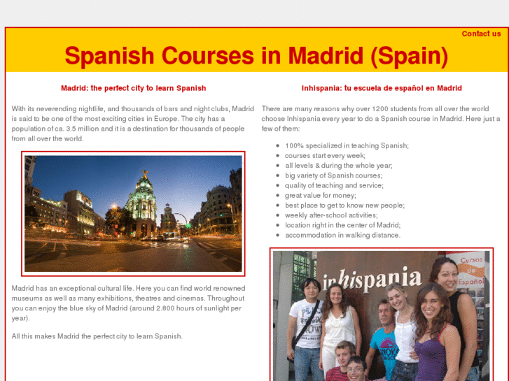 www.spanish-madrid.com