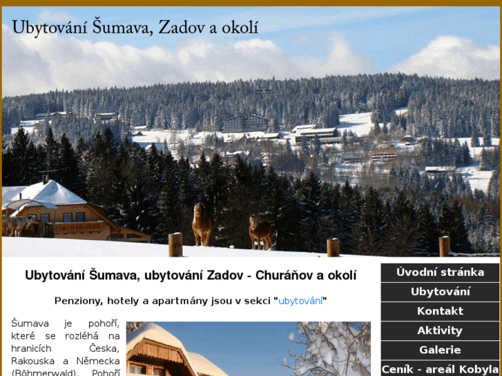 www.sumava-zadov.com