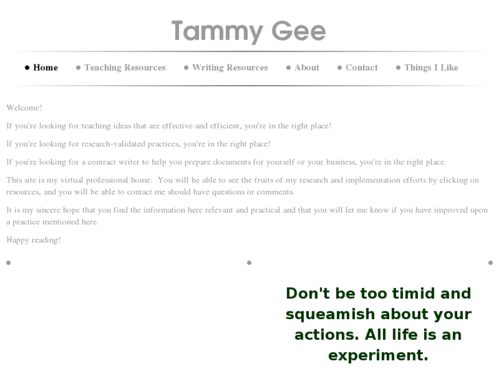 www.tammygee.com